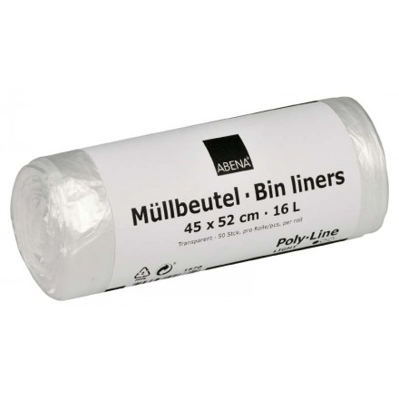 Poly-Line light Mülleimerbeutel, 16 L von ABENA GmbH
