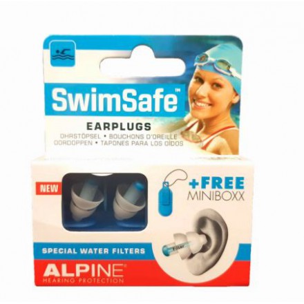 ALPINE SwimSafe Ohrstöpsel zum Schwimmen & gegen Wasser