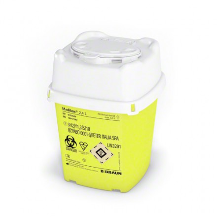 Medibox Entsorgungsbehälter 2,4 l von B. Braun Melsungen AG