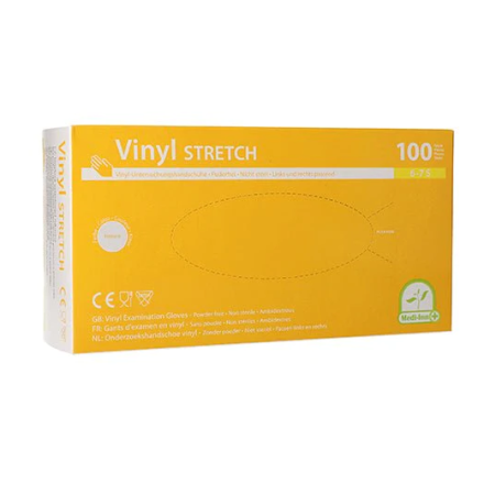 Medi-Inn Vinyl Stretch - Einmalhandschuhe aus Vinyl, puderfrei von BODY Products relax Pharma und Kosmetik GmbH