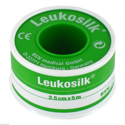 Leukosilk 5 m x 2,50 cm von BSN medical GmbH