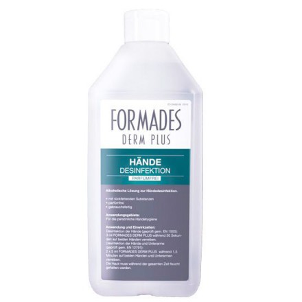 FORMADES Derm Plus Händedesinfektion, viruzid, 1 Spenderflasche, 1 Liter von care integral GmbH
