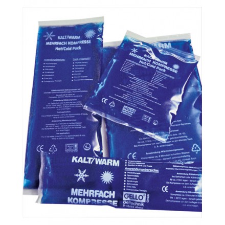 Kalt-/Warmkompressen 9 x16 cm blau von Centramed Medizintechnik Handelsgesellschaft mbH & Co. KG