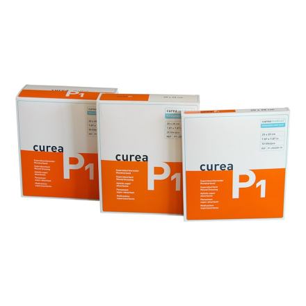 Curea P1 superabsorb.Wundauflagen 5,5 x 7,5 cm, 10 Stk. von curea medical GmbH