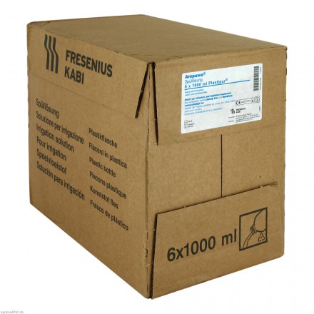 AMPUWA für Spülzwecke Plastipur 6 x 1000 ml von Fresenius Kabi Deutschland GmbH