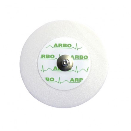 Arbo Einmal-Elektrode mit Druckknopf 55mm Schaumstoff von MEDTRONIC DLP