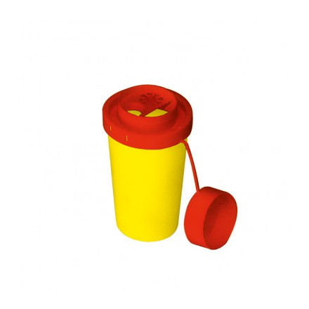Kanülenabwurfbehälter Safe-Box 0,5 L von Megro GmbH & Co. KG