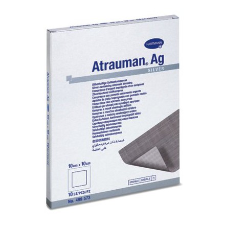 Atrauman AG Kompressen 10 cm x 10 cm, steril von PAUL HARTMANN AG