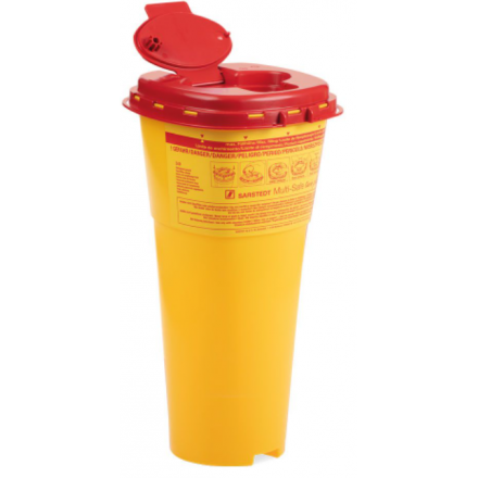 Kanülenabwurfbehälter 5,0 Ltr. Multi-Safe twin plus 5000 von Sarstedt AG & Co.