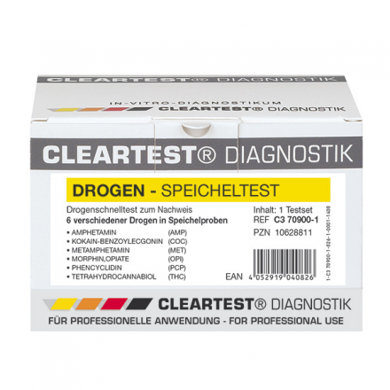 Cleartest® Drogen-Speicheltest von Servoprax GmbH