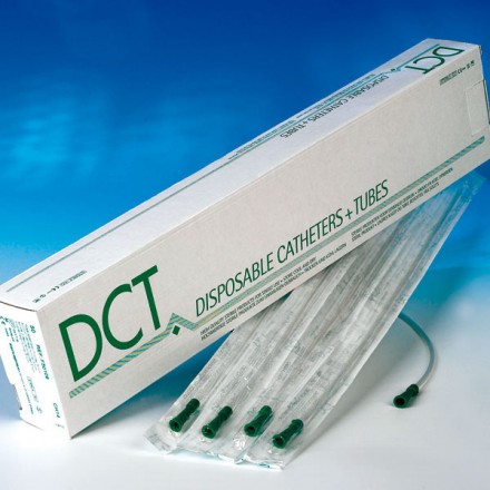 DCT Nelaton-Katheter CH08 40cm gerade seitliche Augen von Servoprax GmbH
