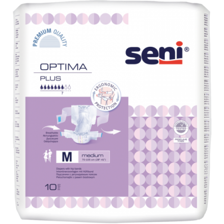 Seni Optima Plus Medium - Inkontinenzvorlagen mit Hüftbund von TZMO Deutschland GmbH