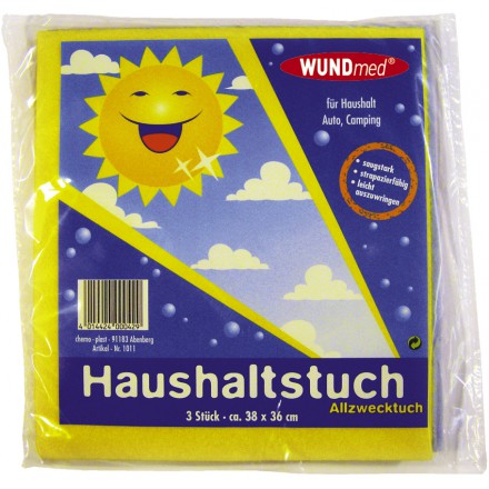 Haus-Allzwecktuch 38 x 36 cm von WUNDmed GmbH & Co. KG